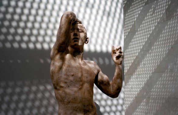 Artist: Rodin | “Age of Bronze”photo: Brandon Thibodeaux | The New York Times  